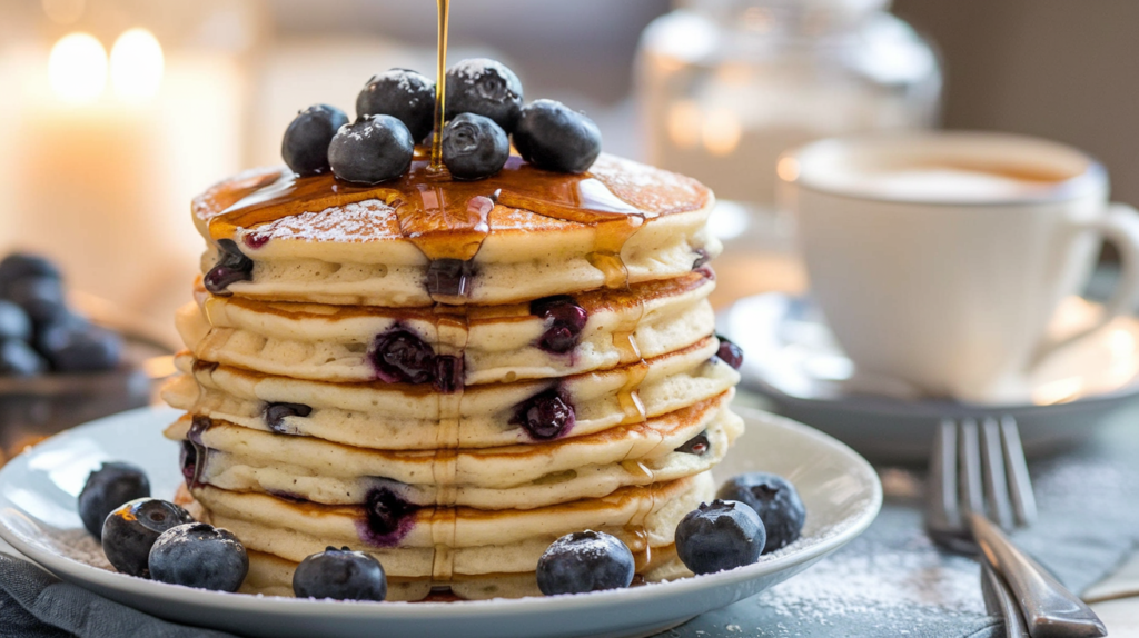 Blueberry Pancake for perfect breakfast