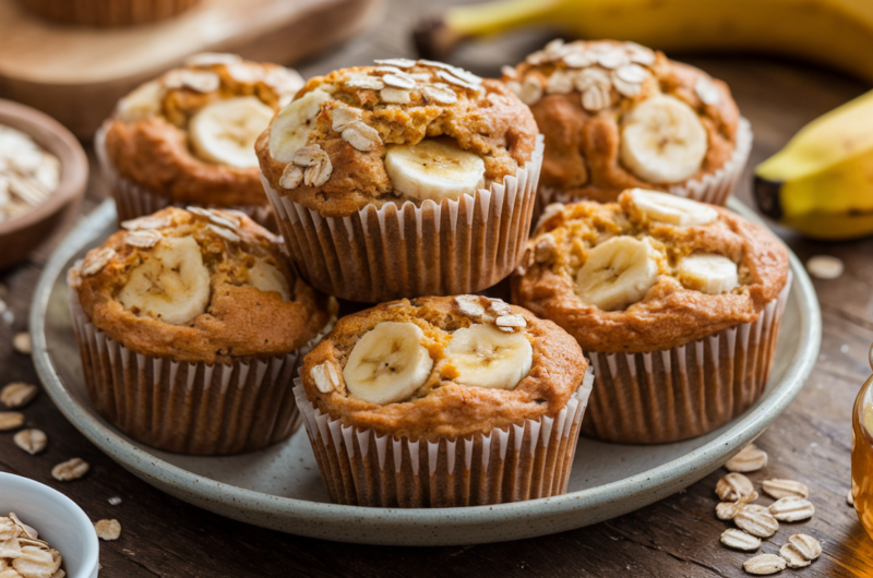 Healthy Banana Muffins: Irresistible, Easy Recipe for a Guilt-Free Treat