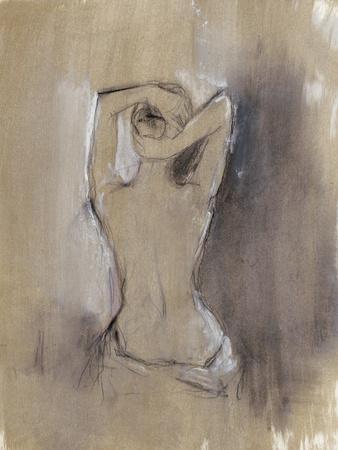 Contemporary Draped Figure I - Wall Art Print, 12x16