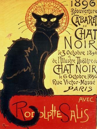 Reopening of the Chat Noir Cabaret, 1896 - Giclee Print, 12x16
