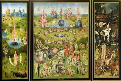 The Garden of Earthly Delights, circa 1500 - Giclee Print, 18x12