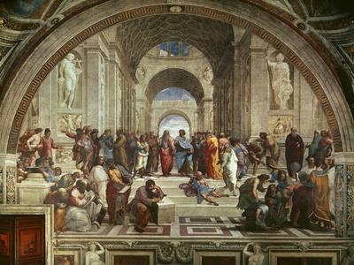 The School of Athens - Giclee Print, 16x12