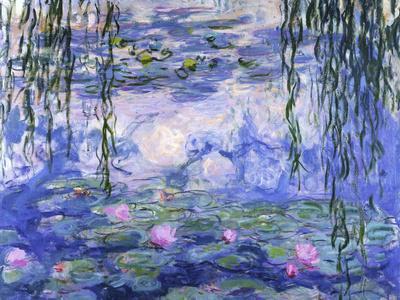 Water Lilies (Nymphéas), c.1916 - Wall Art Print, 16x12